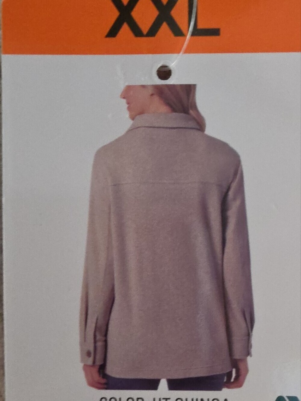 Relaxed Cream Utility Shacket Jacket - Picture 8 of 8